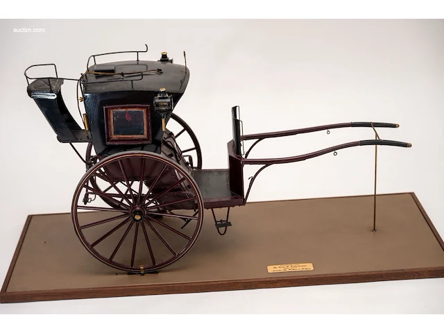 Gedetailleerd schaalmodel 'hansom cab' door... - afbeelding 9 van  11