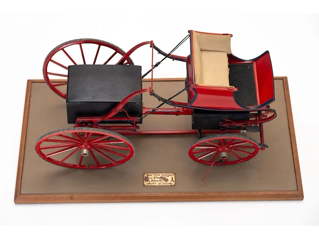 Gedetailleerd schaalmodel 'high flyer phaeton'... - afbeelding 3 van  5