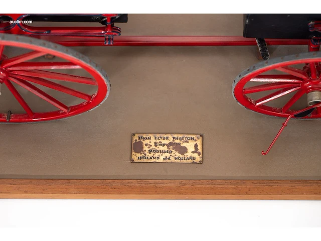 Gedetailleerd schaalmodel 'high flyer phaeton'... - afbeelding 4 van  5