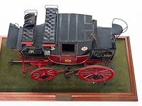 Gedetailleerd schaalmodel 'royal mail coach'... - afbeelding 3 van  4