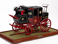 Gedetailleerd schaalmodel 'royal mail coach'... - afbeelding 4 van  4