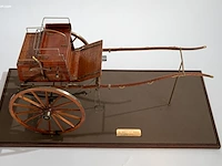 Gedetailleerd schaalmodel 'tandem cart' door r.s.... - afbeelding 2 van  6