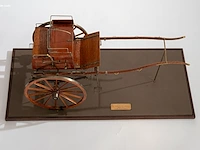 Gedetailleerd schaalmodel 'tandem cart' door r.s.... - afbeelding 3 van  6