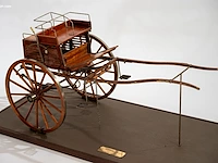Gedetailleerd schaalmodel 'tandem cart' door r.s.... - afbeelding 5 van  6