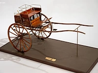 Gedetailleerd schaalmodel 'tandem cart' door r.s.... - afbeelding 6 van  6