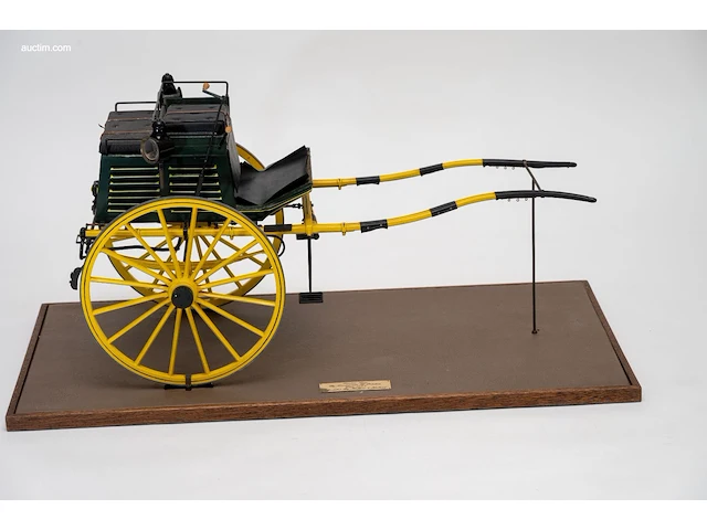Gedetailleerd schaalmodel 'tandem cart' door... - afbeelding 2 van  6