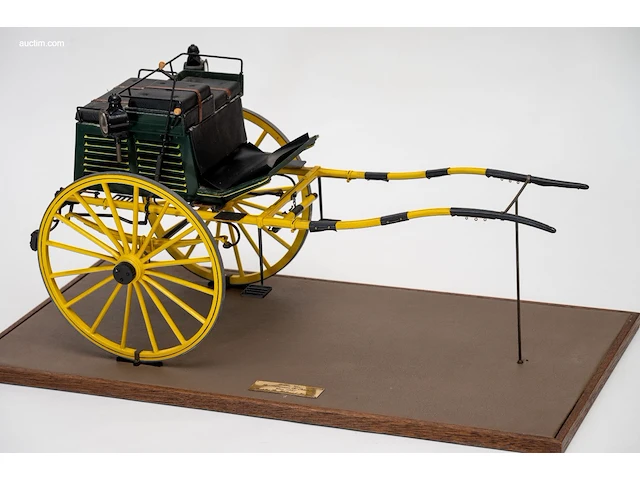 Gedetailleerd schaalmodel 'tandem cart' door... - afbeelding 5 van  6