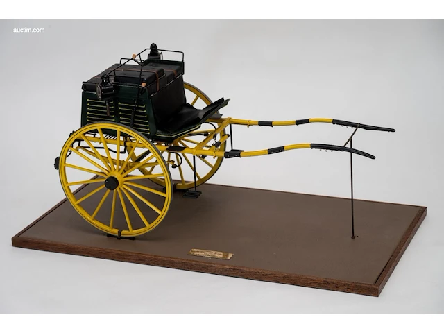 Gedetailleerd schaalmodel 'tandem cart' door... - afbeelding 6 van  6