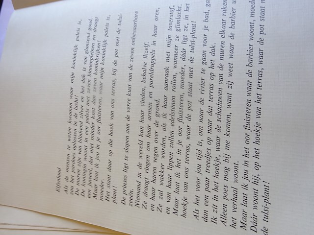 Gedichtenbundel tagore de wassende maan 1976 - afbeelding 4 van  4