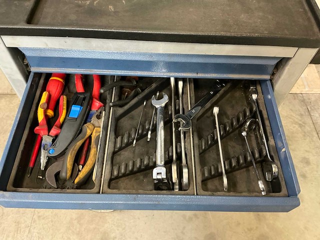 Gedore 1578 magic gereedschapswagen - afbeelding 5 van  9