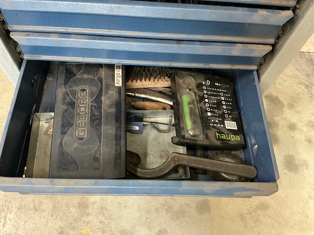 Gedore 1578 magic gereedschapswagen - afbeelding 8 van  9