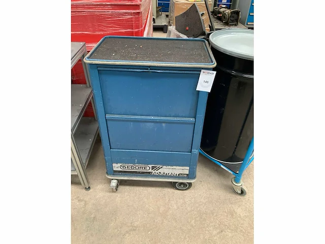 Gedore adjutant 2000 gereedschapswagen - afbeelding 2 van  5
