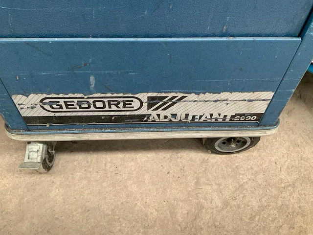 Gedore adjutant 2000 gereedschapswagen - afbeelding 3 van  5