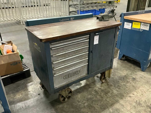 Gedore gereedschapswagen - afbeelding 2 van  7
