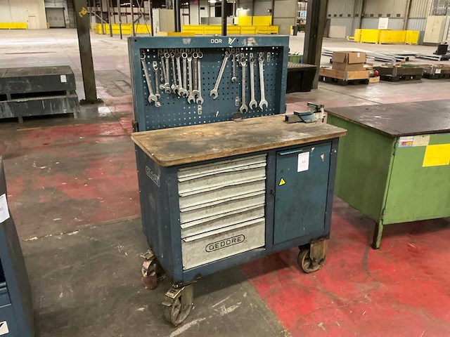 Gedore gereedschapswagen - afbeelding 3 van  10