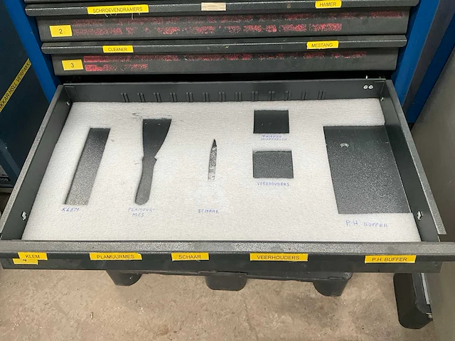 Gedore metec gereedschapswagen - afbeelding 11 van  11