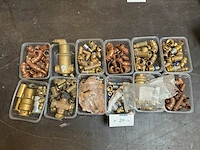 Geel koper/koperen persfittingen