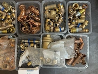 Geel koper/koperen persfittingen - afbeelding 7 van  13
