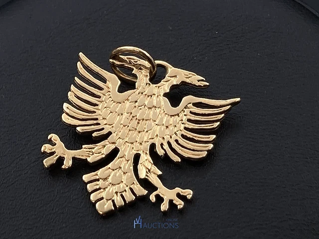 Geelgouden hanger – 18 karaat – 4,4 gram - afbeelding 5 van  5
