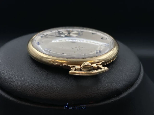 Geelgouden zakhorloge omega - afbeelding 10 van  13