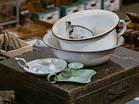 Geëmailleerde schalen - afbeelding 2 van  3