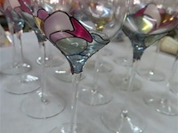 Geëtste glazen 16 stuks - afbeelding 2 van  3