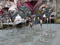 Geëtste glazen 16 stuks - afbeelding 3 van  3