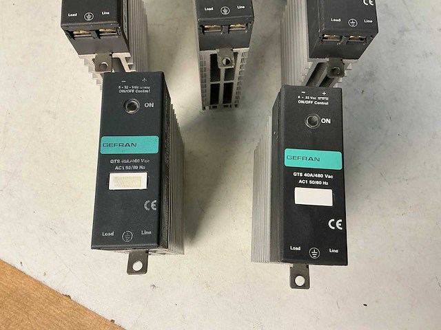 Gefran gts 40a/480vac vermogensrelais (8x) - afbeelding 2 van  5