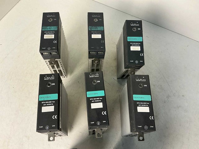 Gefran gts 40a/480vac vermogensrelais (8x) - afbeelding 3 van  5