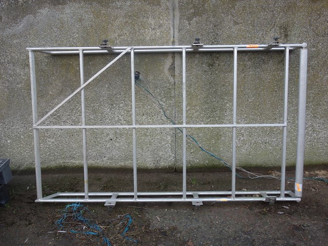 Gegalvaniseerd bagagerek 1,10 x 1,90 m - afbeelding 1 van  2