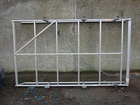 Gegalvaniseerd bagagerek 1,10 x 1,90 m - afbeelding 1 van  2