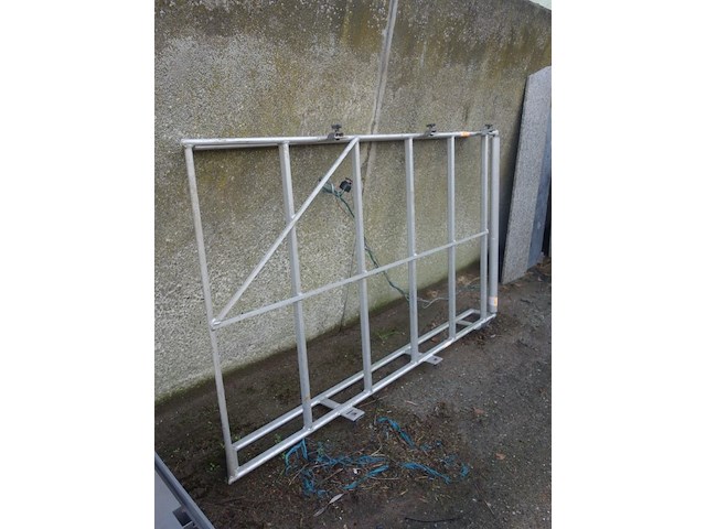 Gegalvaniseerd bagagerek 1,10 x 1,90 m - afbeelding 2 van  2