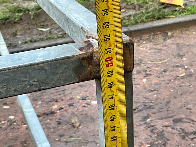 Gegalvaniseerd dakframe voor aanhangwagen - afbeelding 3 van  4