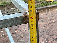 Gegalvaniseerd dakframe voor aanhangwagen - afbeelding 3 van  4