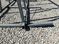 Gegalvaniseerd opslag-/transportrek voor platen, glas,... - afbeelding 6 van  7