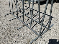 Gegalvaniseerd opslag-/transportrek voor platen, glas,... - afbeelding 3 van  6
