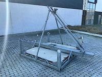 Gegalvaniseerd telescopische paal - afbeelding 1 van  10