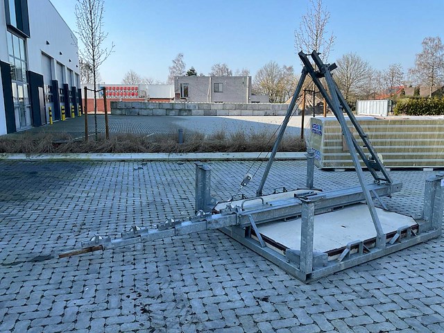 Gegalvaniseerd telescopische paal - afbeelding 3 van  10