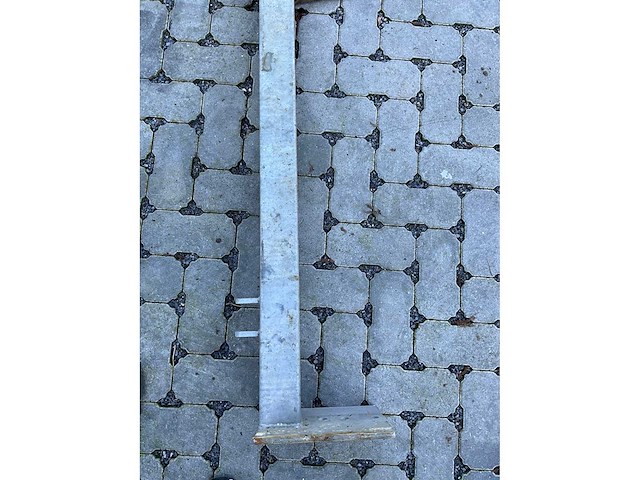 Gegalvaniseerd uitschuifbare weidepoort - afbeelding 8 van  8