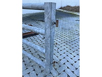 Gegalvaniseerd weidepoort - afbeelding 3 van  6