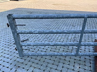 Gegalvaniseerd weidepoort - afbeelding 4 van  6