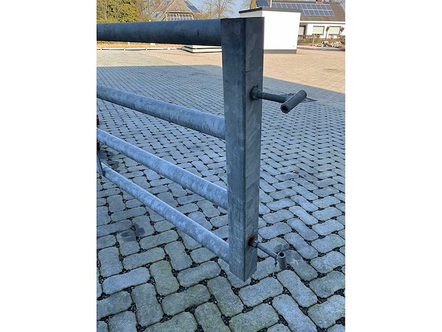 Gegalvaniseerd weidepoort - afbeelding 5 van  6