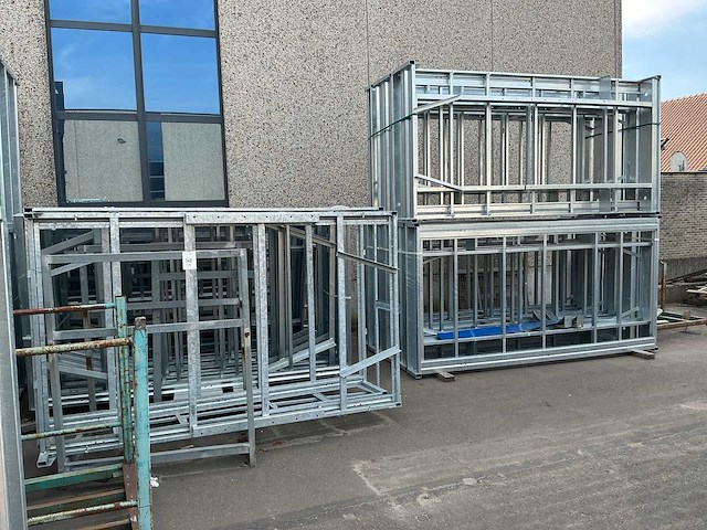 Gegalvaniseerde aanhangwagen chassis (25x) - afbeelding 1 van  4