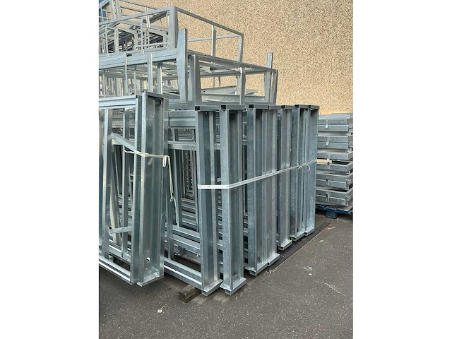 Gegalvaniseerde aanhangwagen chassis (28x) - afbeelding 4 van  6