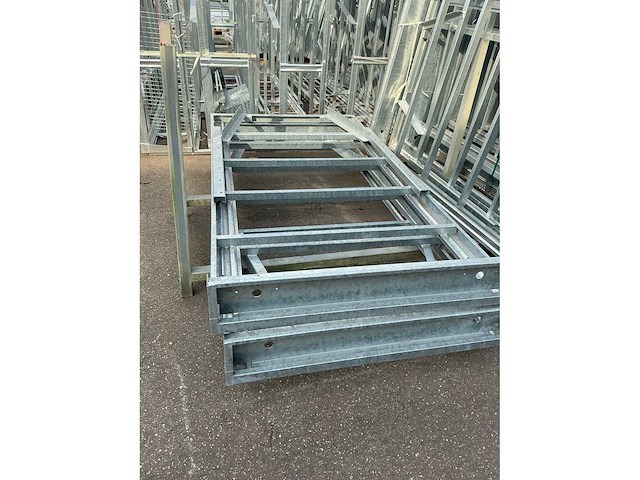 Gegalvaniseerde aanhangwagen chassis (28x) - afbeelding 2 van  2