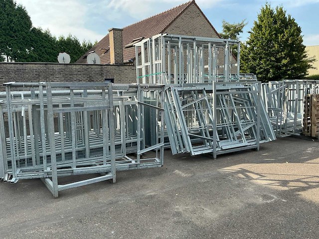 Gegalvaniseerde aanhangwagen chassis (37x) - afbeelding 1 van  10