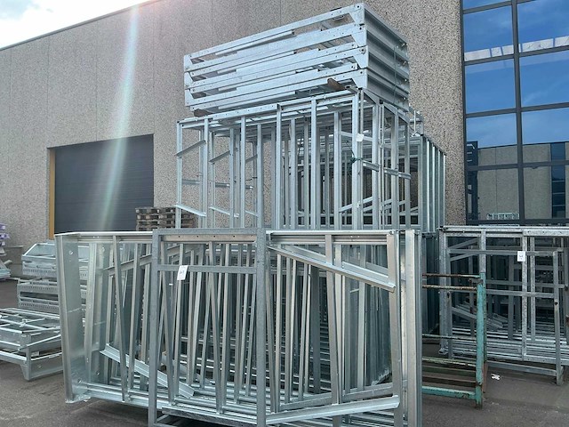 Gegalvaniseerde aanhangwagen chassis (43x) - afbeelding 1 van  7