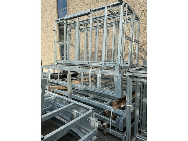 Gegalvaniseerde aanhangwagen chassis (47x) - afbeelding 2 van  2