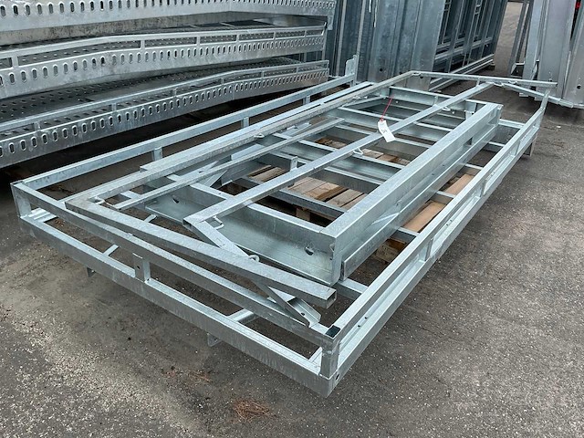 Gegalvaniseerde aanhangwagen chassis (7x) - afbeelding 2 van  3