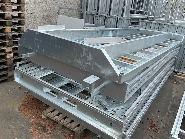 Gegalvaniseerde aanhangwagen chassis (7x) - afbeelding 4 van  4